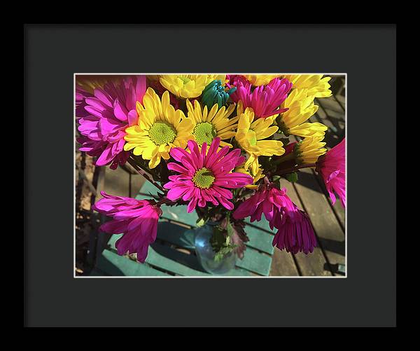 Raw Flowers 1 - Framed Print