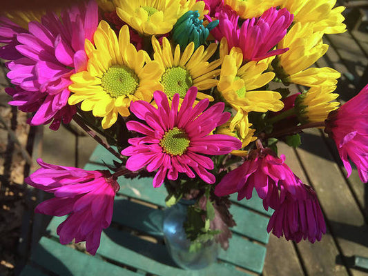 Raw Flowers 1 - Art Print