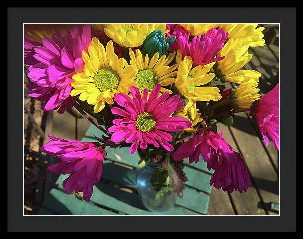Raw Flowers 1 - Framed Print