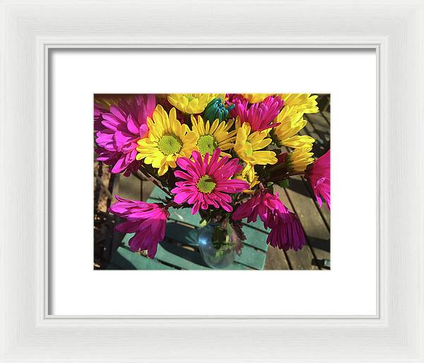 Raw Flowers 1 - Framed Print
