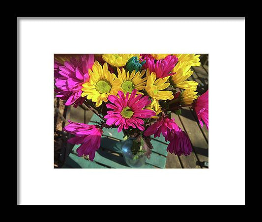 Raw Flowers 1 - Framed Print