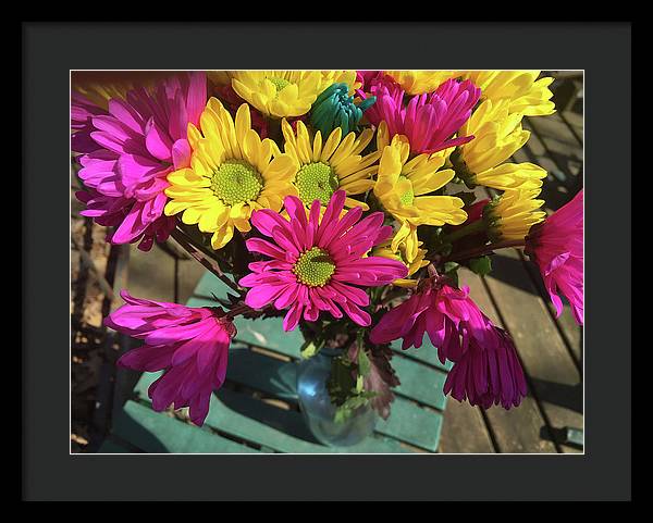 Raw Flowers 1 - Framed Print