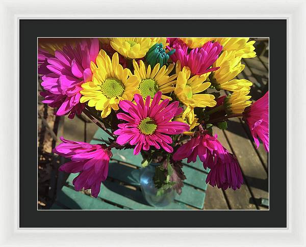 Raw Flowers 1 - Framed Print