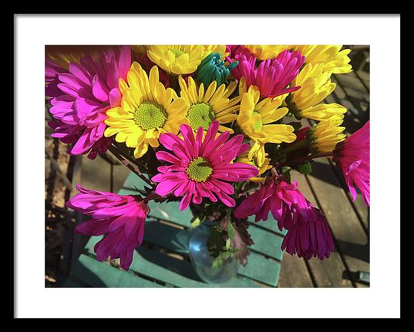 Raw Flowers 1 - Framed Print