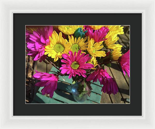 Raw Flowers 1 - Framed Print