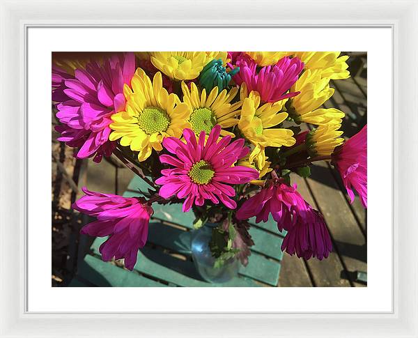 Raw Flowers 1 - Framed Print