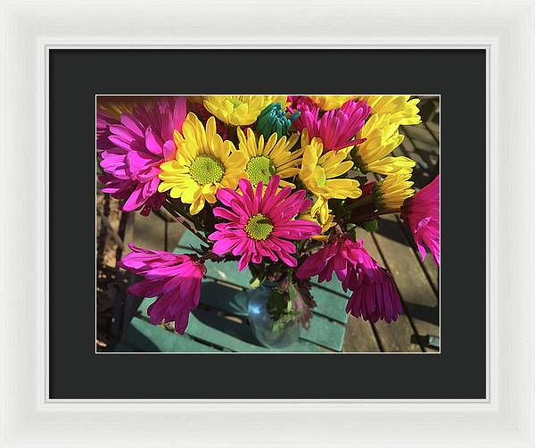 Raw Flowers 1 - Framed Print