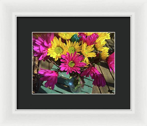Raw Flowers 1 - Framed Print
