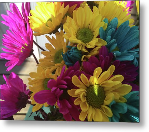 Raw Flowers 2 - Metal Print