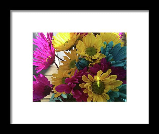 Raw Flowers 2 - Framed Print