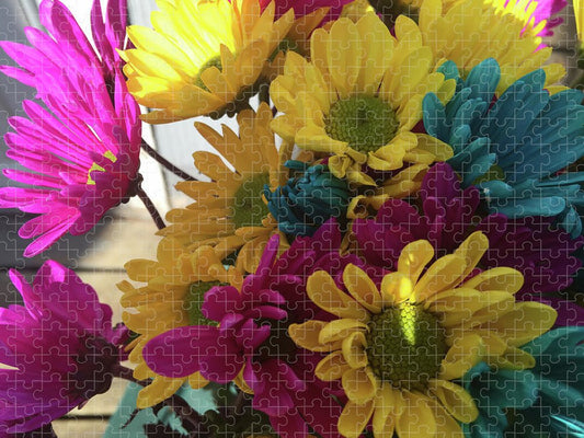 Raw Flowers 2 - Puzzle