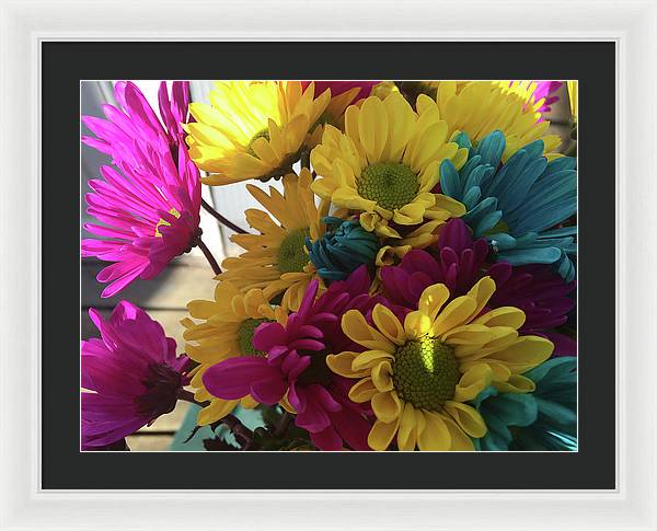 Raw Flowers 2 - Framed Print