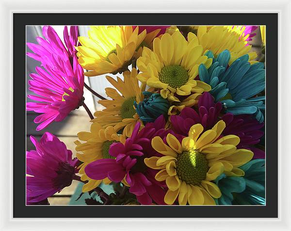 Raw Flowers 2 - Framed Print