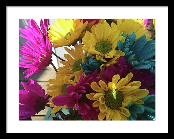 Raw Flowers 2 - Framed Print