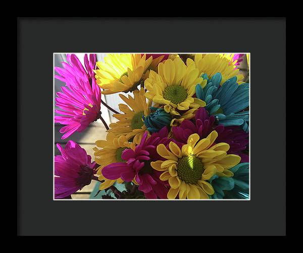 Raw Flowers 2 - Framed Print