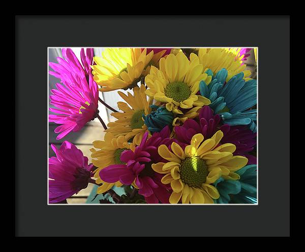 Raw Flowers 2 - Framed Print