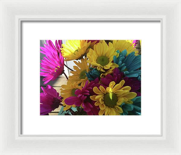 Raw Flowers 2 - Framed Print