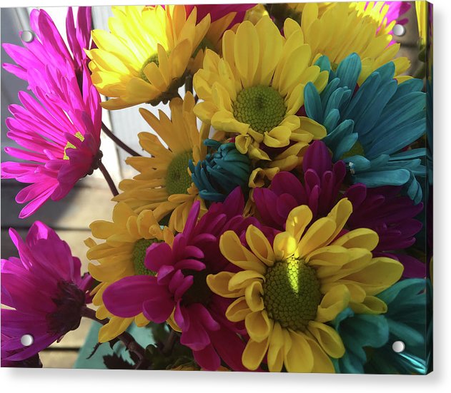 Raw Flowers 2 - Acrylic Print