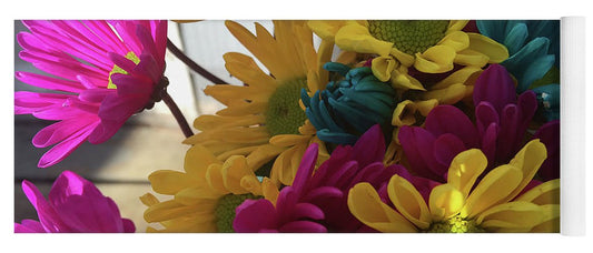Raw Flowers 2 - Yoga Mat