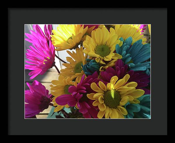 Raw Flowers 2 - Framed Print