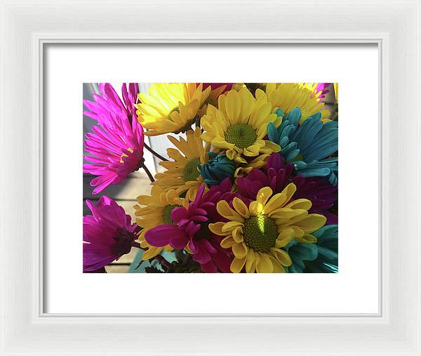 Raw Flowers 2 - Framed Print
