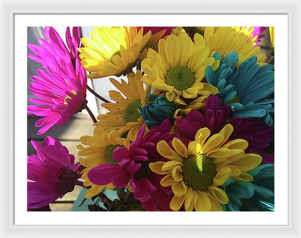 Raw Flowers 2 - Framed Print