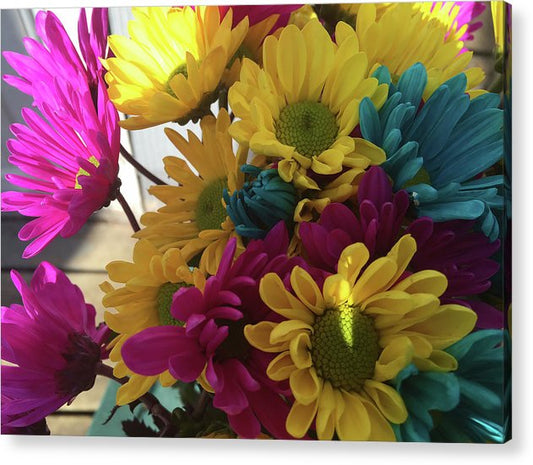 Raw Flowers 2 - Acrylic Print