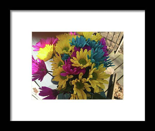Raw Flowers 3 - Framed Print