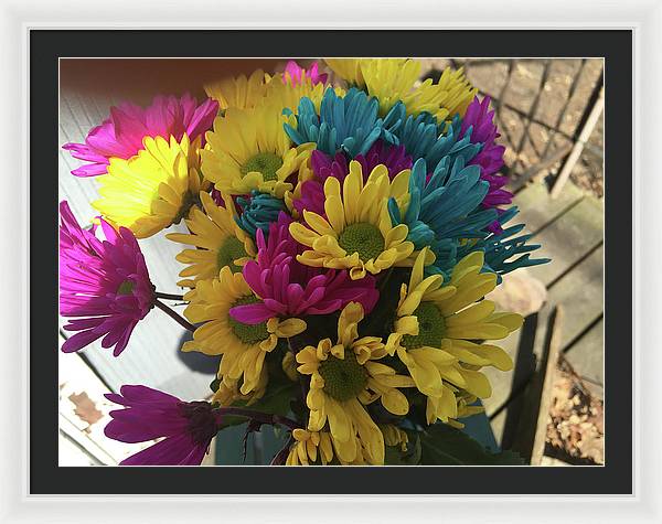 Raw Flowers 3 - Framed Print