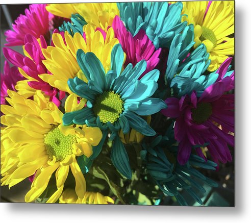 Raw Flowers 4 - Metal Print