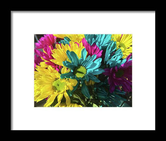 Raw Flowers 4 - Framed Print