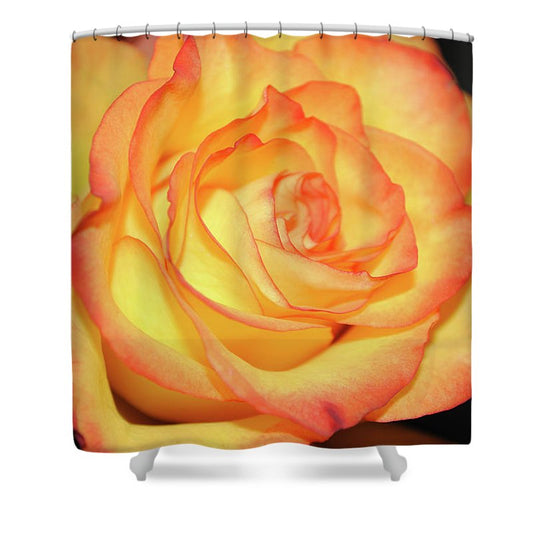 Raw Flowers 5 - Shower Curtain