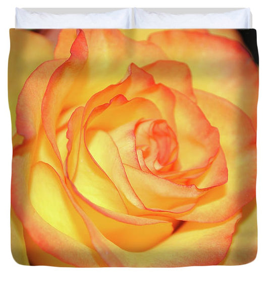Raw Flowers 5 - Duvet Cover