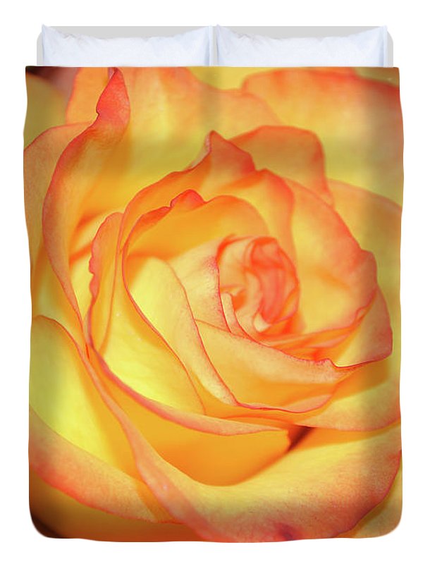 Raw Flowers 5 - Duvet Cover