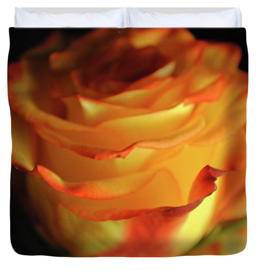 Raw Flowers 7 - Duvet Cover