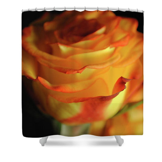 Raw Flowers 7 - Shower Curtain