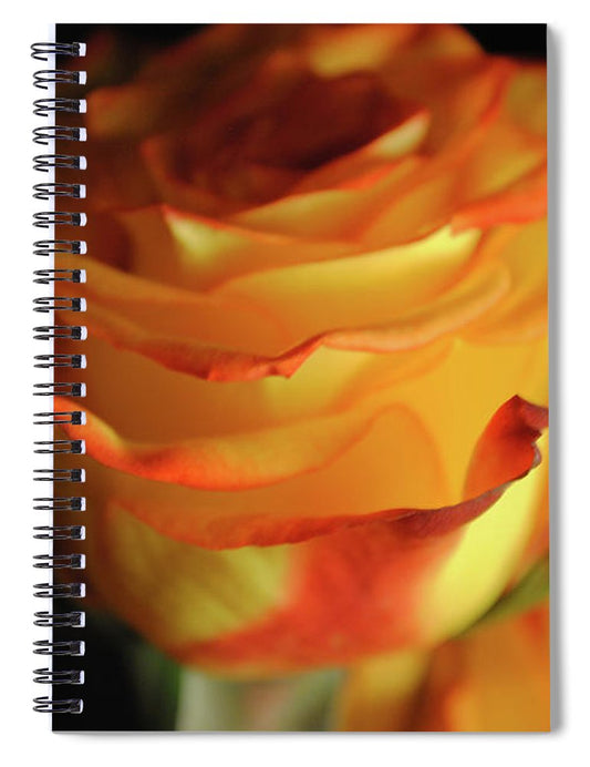 Raw Flowers 7 - Spiral Notebook