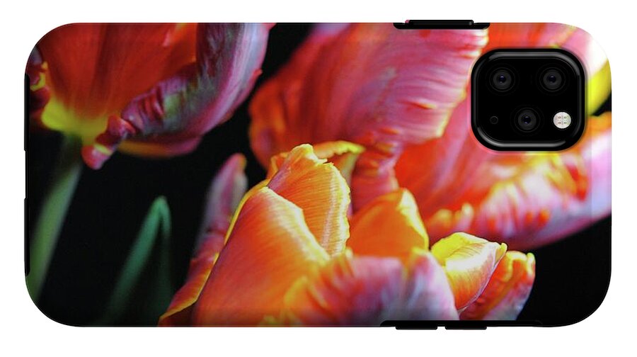 Red and Orange Tulips - Phone Case