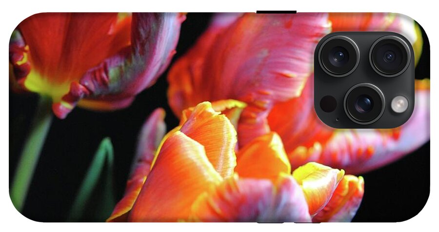 Red and Orange Tulips - Phone Case