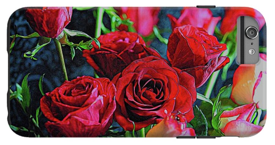 Red and White Rose Collection 3 - Phone Case