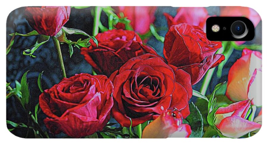 Red and White Rose Collection 3 - Phone Case
