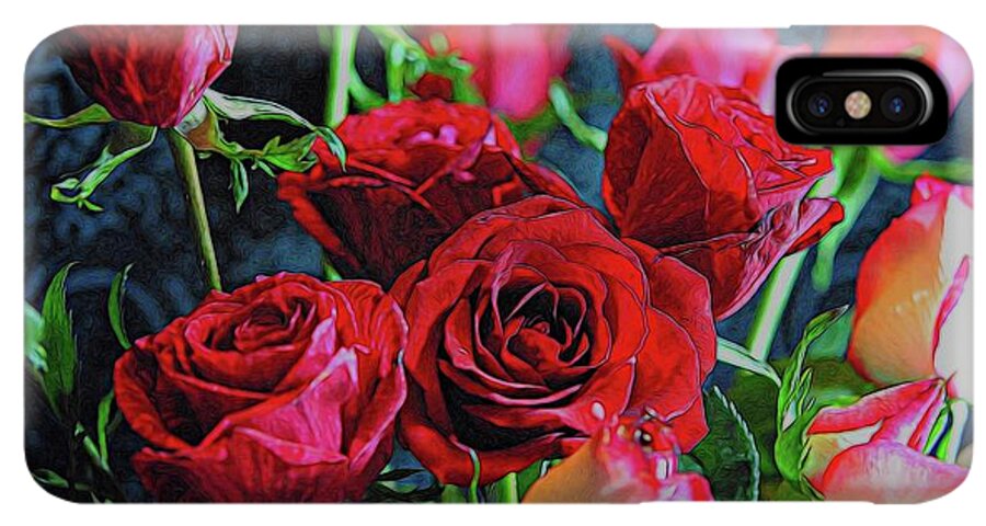 Red and White Rose Collection 3 - Phone Case