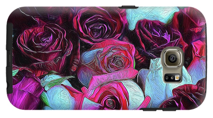 Red and White Roseheads - Phone Case