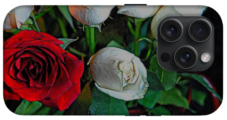 Red and White Roses Collection 2 - Phone Case