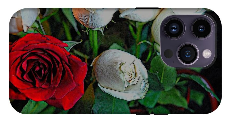 Red and White Roses Collection 2 - Phone Case