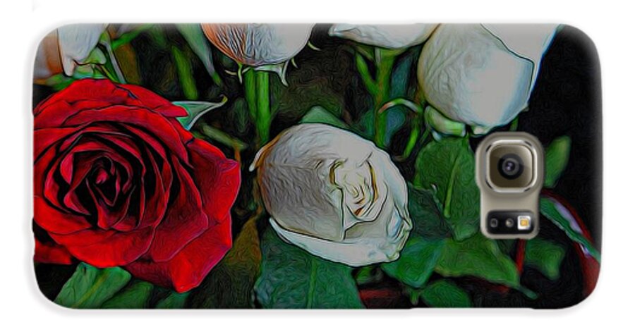Red and White Roses Collection 2 - Phone Case
