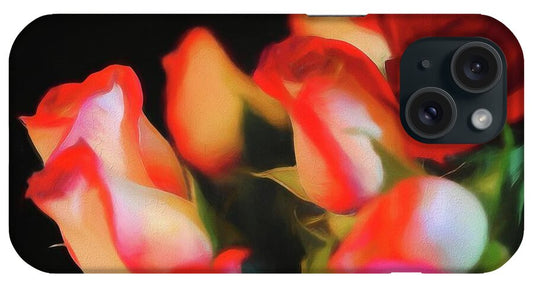 Red and White Roses Collection 4 - Phone Case