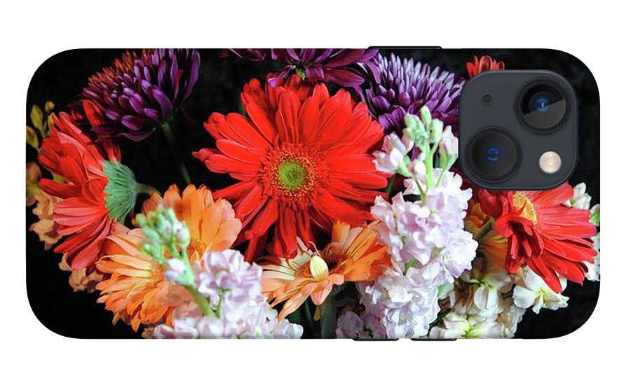 Red Daisy Bouquet - Phone Case