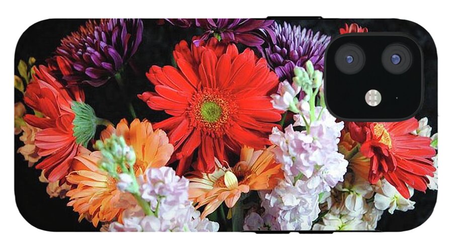 Red Daisy Bouquet - Phone Case