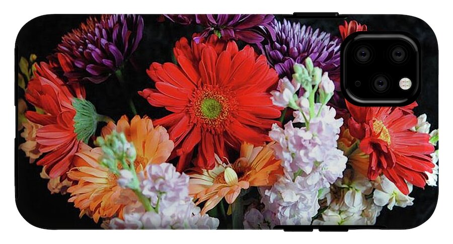 Red Daisy Bouquet - Phone Case